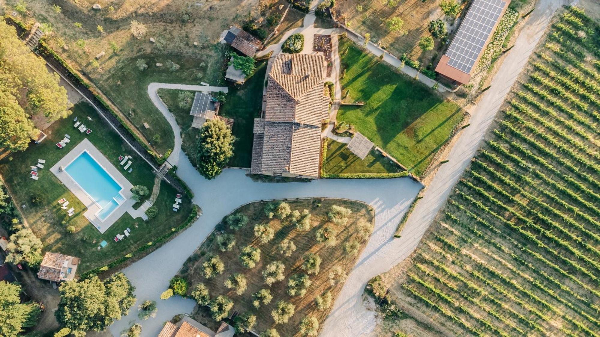 Вілла Borgo Siliano - Antico Podere Siliano Читта-делла-П'єве Екстер'єр фото