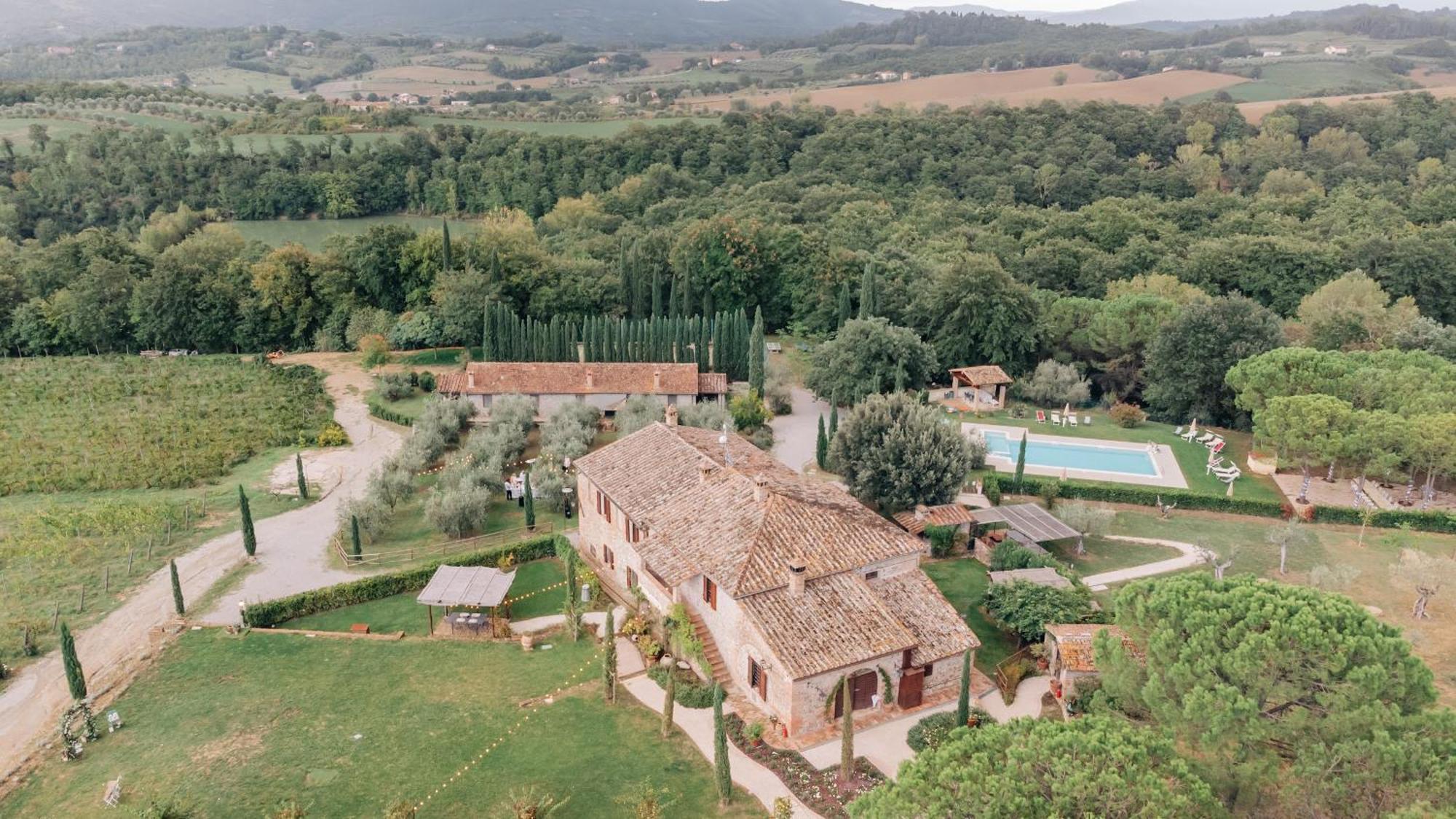 Вілла Borgo Siliano - Antico Podere Siliano Читта-делла-П'єве Екстер'єр фото