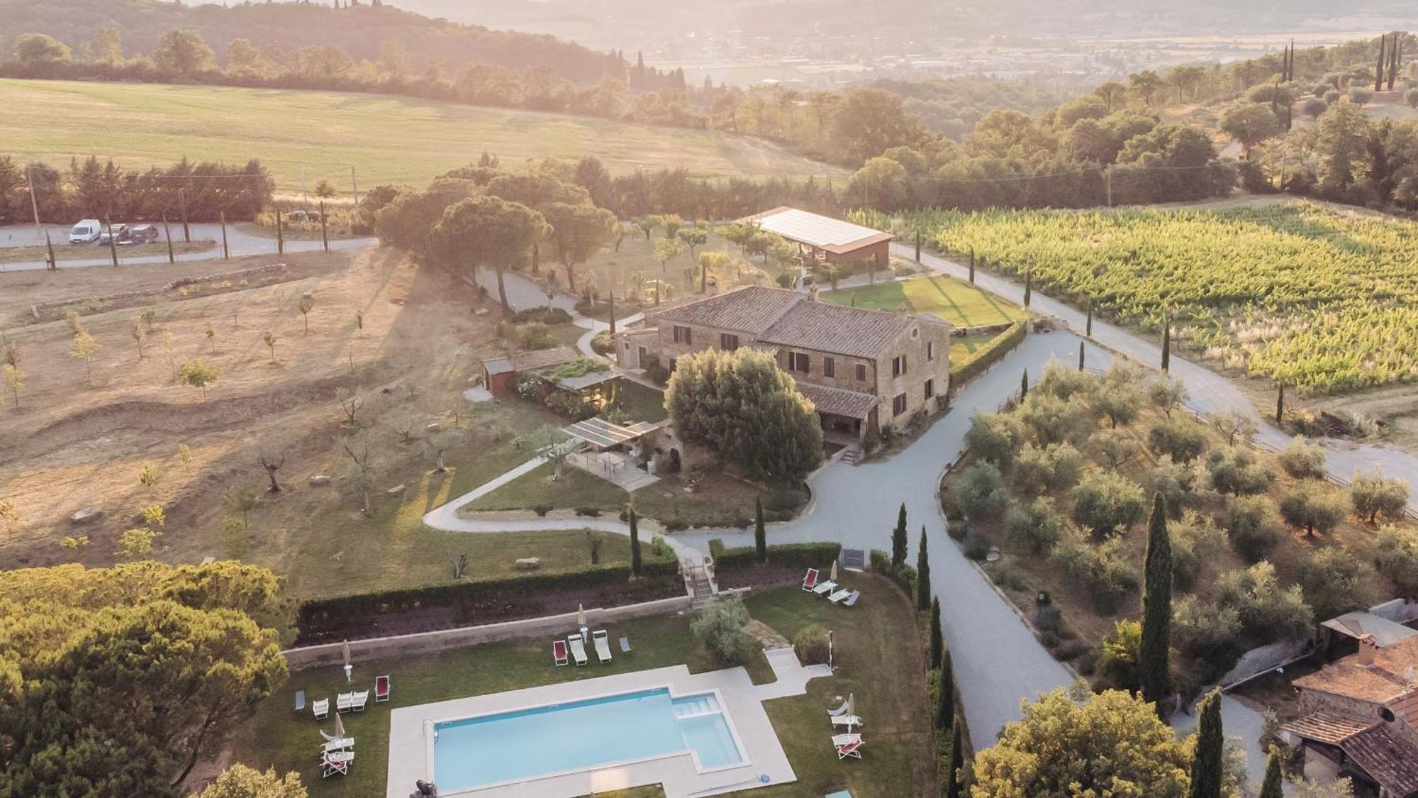 Вілла Borgo Siliano - Antico Podere Siliano Читта-делла-П'єве Екстер'єр фото